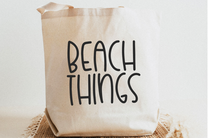 beach-bikini-quirky-handwritten-font