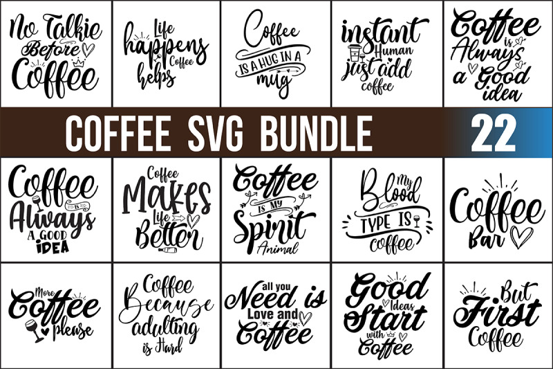 coffee-svg-bundle-file