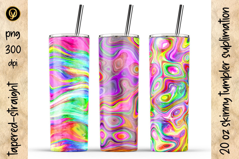 20-oz-skinny-tumbler-sublimation-abstract-liquid-wavy-tumbler