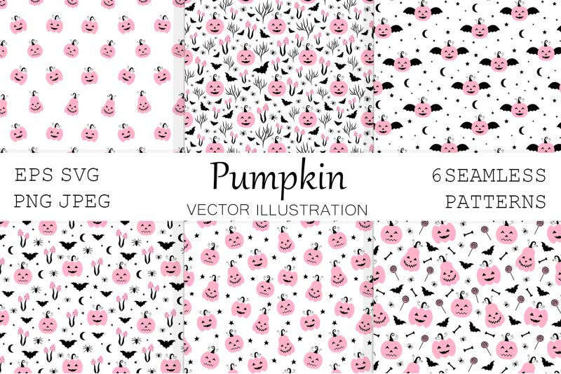 pumpkin-halloween-pattern-pumpkin-background-pumpkin-svg