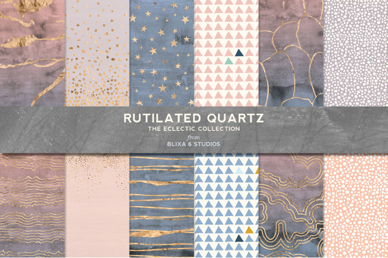 rutilated-quartz-marbled-digital-clipart-pack