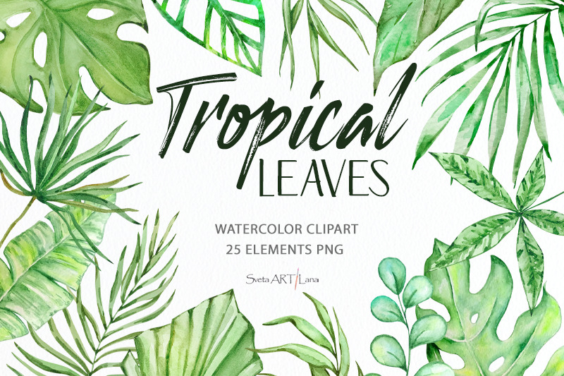 watercolor-tropical-leaves-clipart