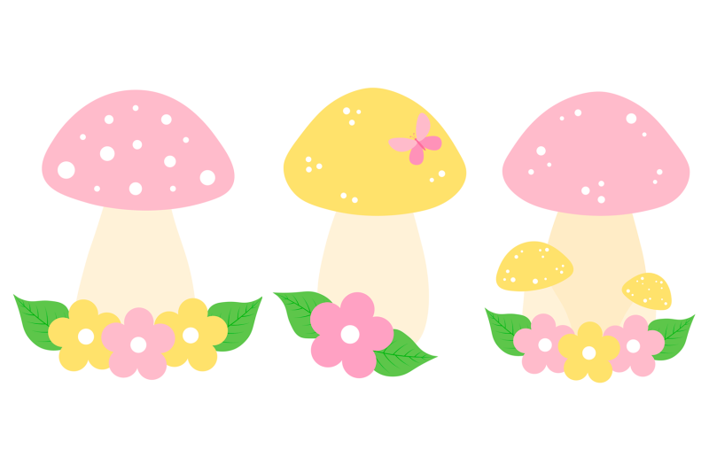 mushrooms-clipart-mushrooms-sublimation-mushrooms-svg