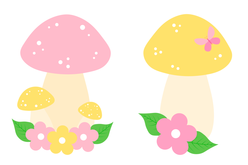 mushrooms-clipart-mushrooms-sublimation-mushrooms-svg