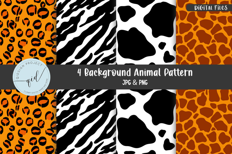 background-animal-pattern-4-variations
