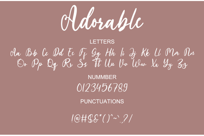 adorable-handwritten-font