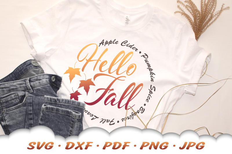 hello-fall-svg-round-fall-quote-svg-files