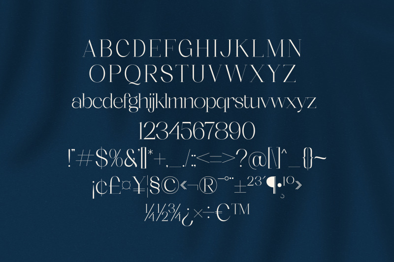 kaldera-typeface