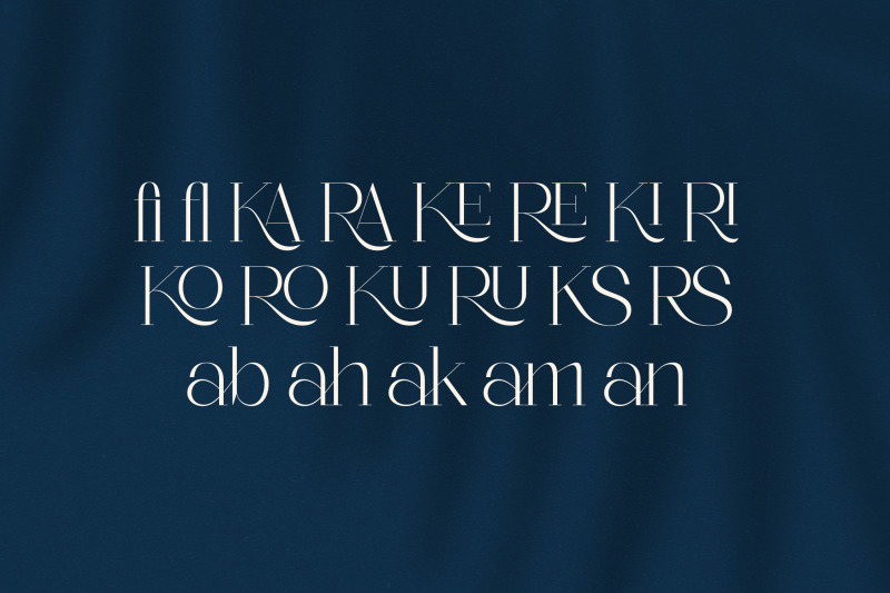 kaldera-typeface