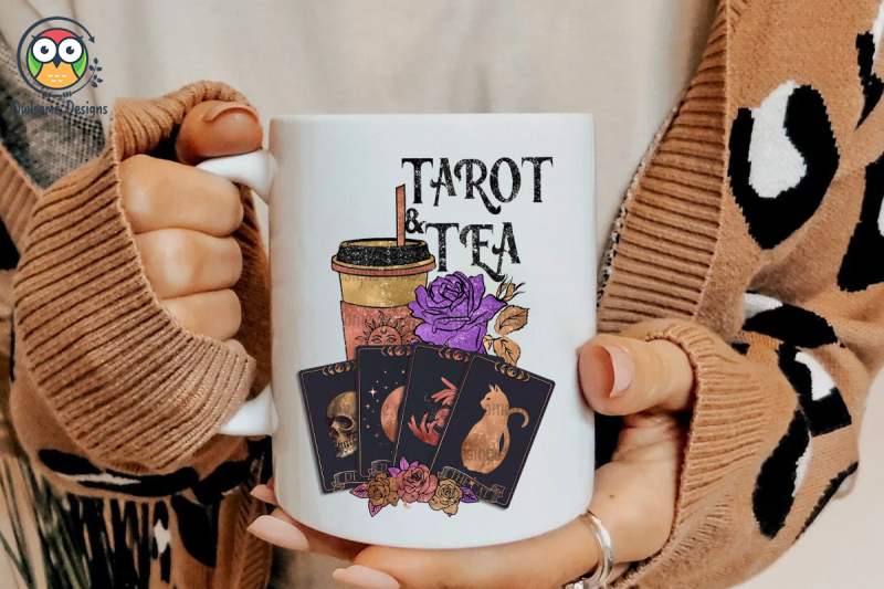 tarot-amp-tea-sublimation-design