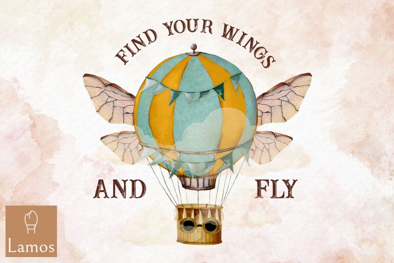 find-your-wings-and-fly-air-balloon-png