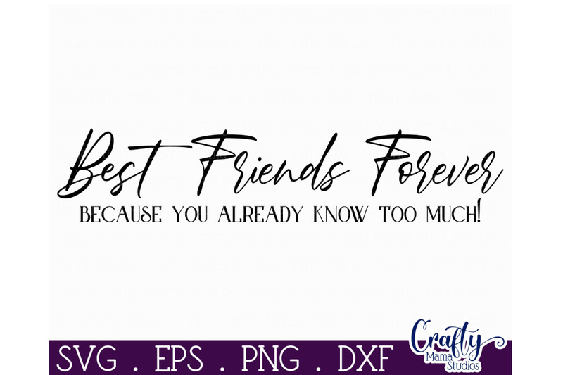 Farmhouse Friends Sign Svg, Best Friends Forever By Crafty Mama Studios ...