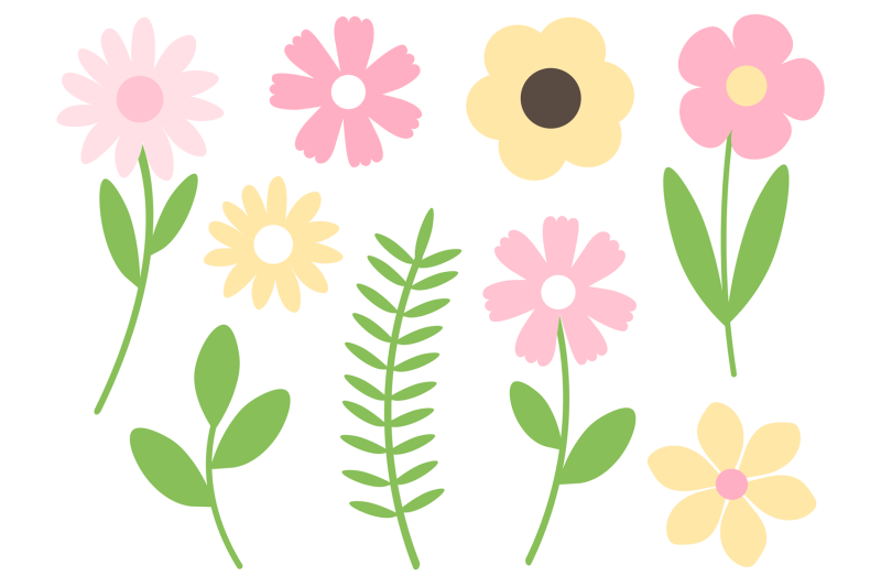 floral-umbrella-flowers-clipart-ladybug-svg-summer-budle