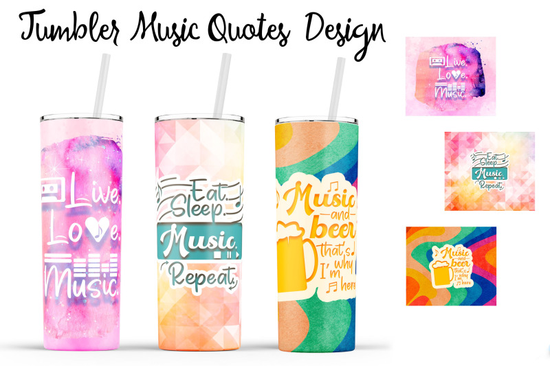 music-quotes-tumbler-music-20-oz-tumbler-tumbler-wrap-templates