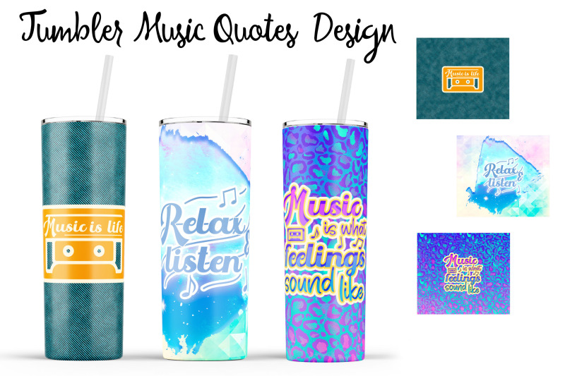 music-quotes-tumbler-music-20-oz-tumbler-tumbler-wrap-templates