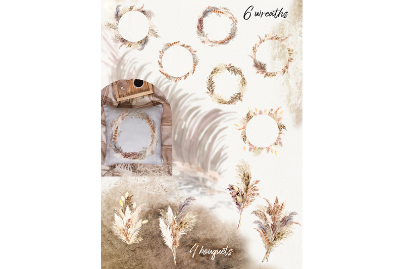 pampas-grass-boho-floral-collection