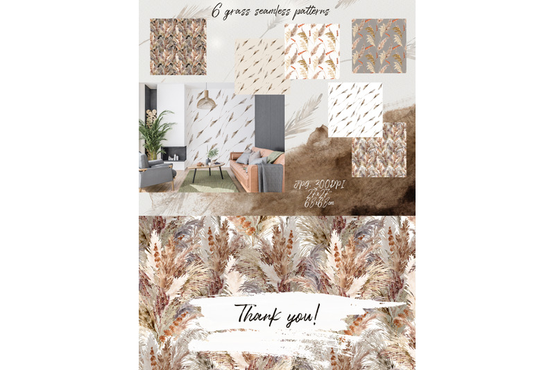 pampas-grass-boho-floral-collection