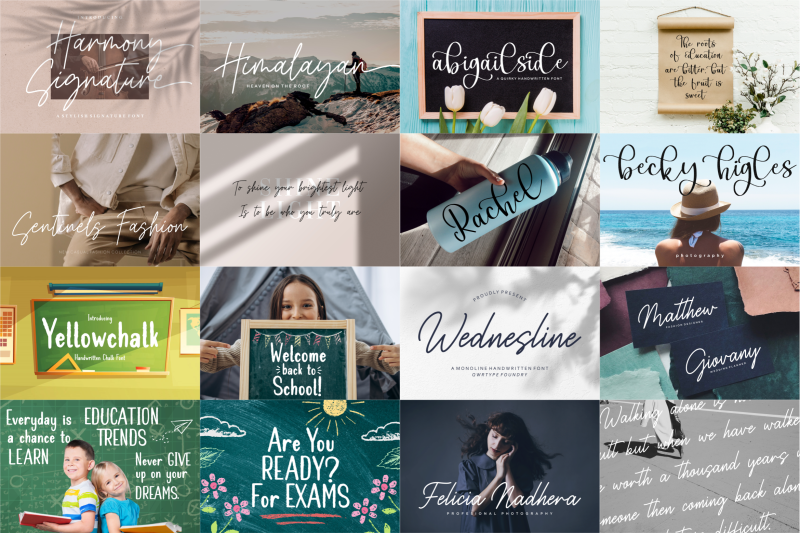 handwritten-nbsp-collections-font-bundle