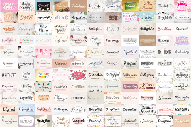 handwritten-nbsp-collections-font-bundle