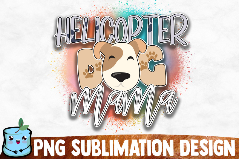 helicopter-dog-mama-sublimation-design