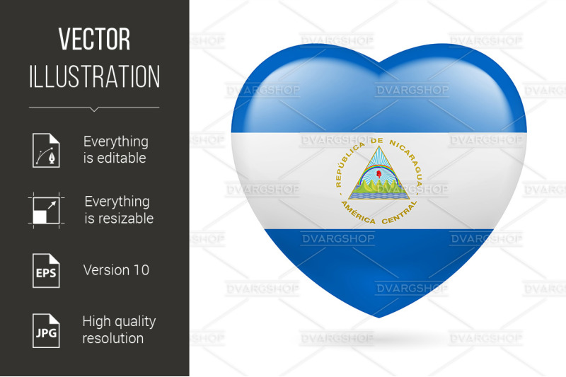 heart-icon-of-nicaragua