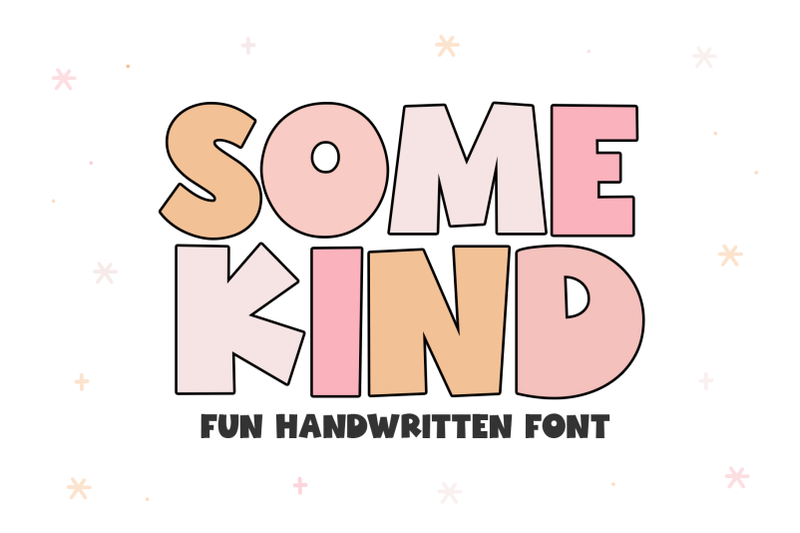 somekind-fun-handwritten-font