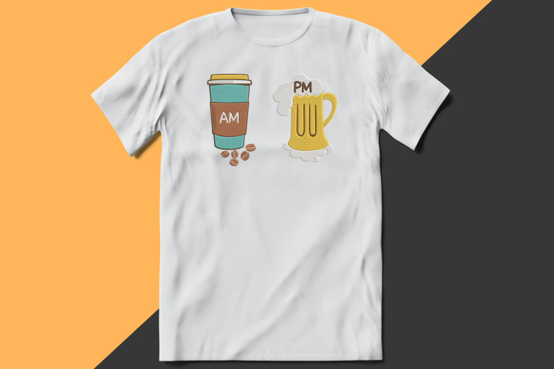 am-coffee-pm-beer-embroidery