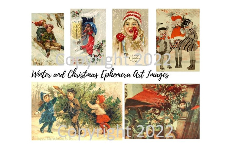 winter-and-christmas-art-images-6-sheets