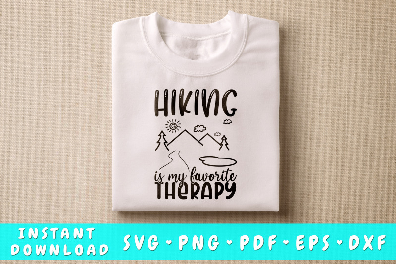 hiking-is-my-favorite-therapy-svg