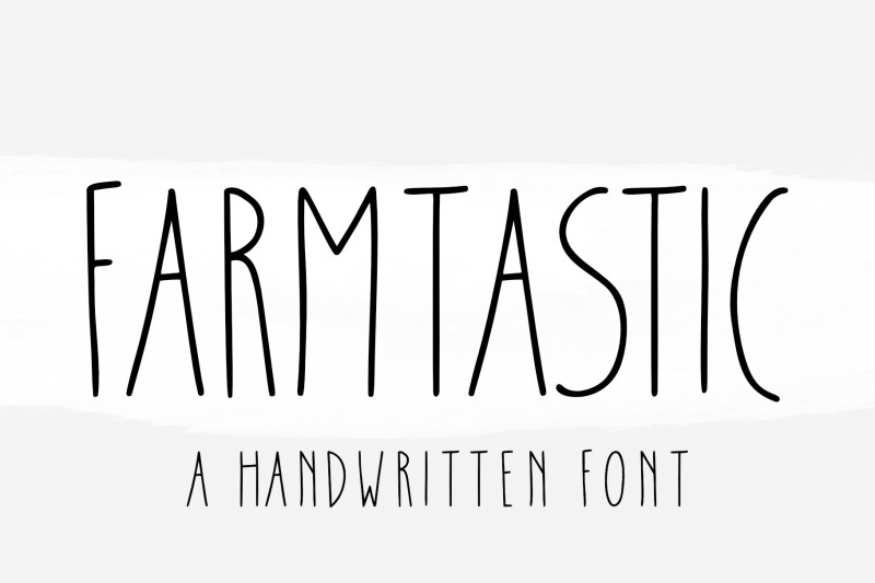 farmtastic-tall-and-skinny-handwritten-font