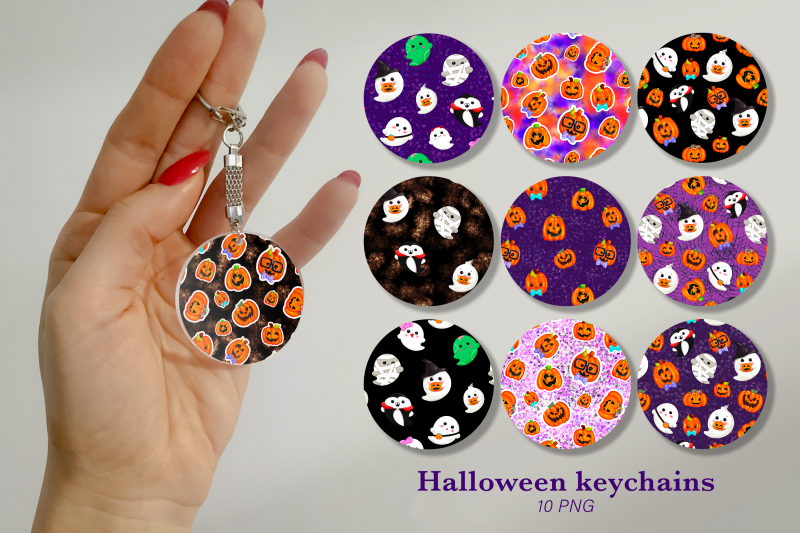 halloween-keychain-sublimation-bundle-halloween-png-design