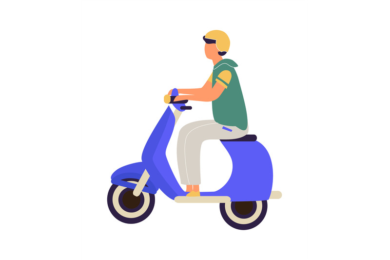 man-riding-on-motorbike-cartoon-teenager-in-helmet-driving-scooter-u