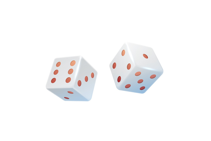 gambling-dice-3d-casino-equipment-realistic-white-cubes-with-red-dot