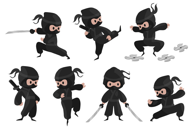 ninja-character-cute-cartoon-fighter-with-sword-for-children-illustra