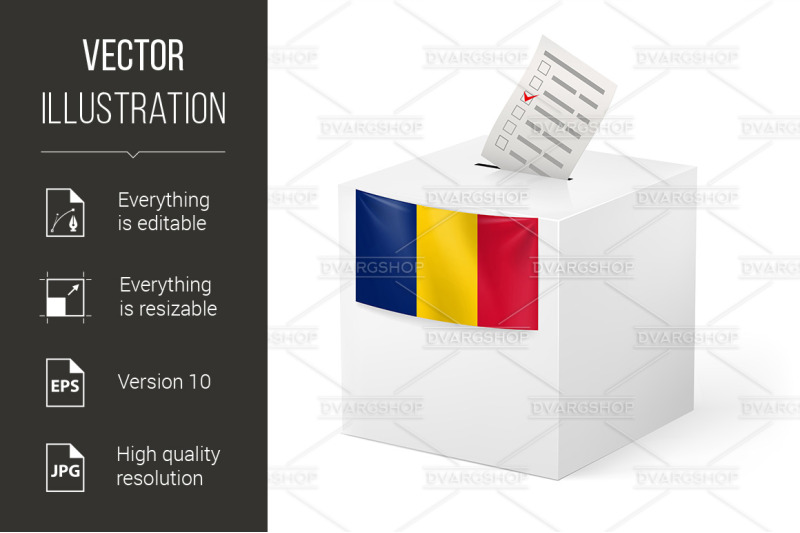 ballot-box-with-voting-paper-romania