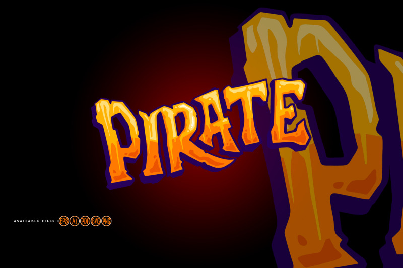 pirate-text-style-hand-drawn-illustrations