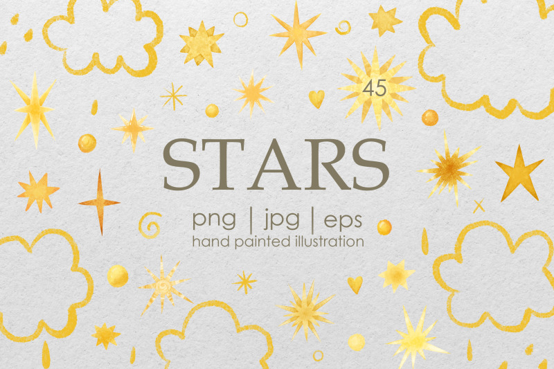 star-clouds-sky-clipart