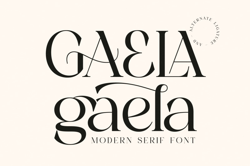 gaela-typeface