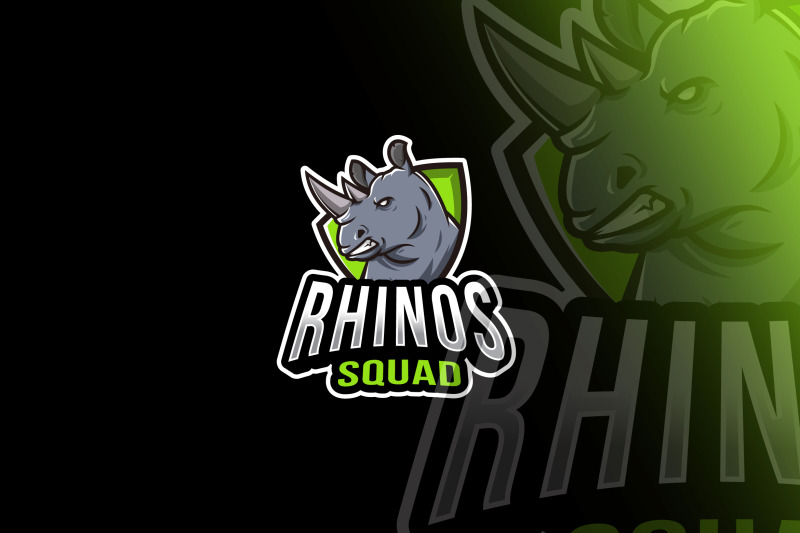 rhinos-squad-esport-logo-template