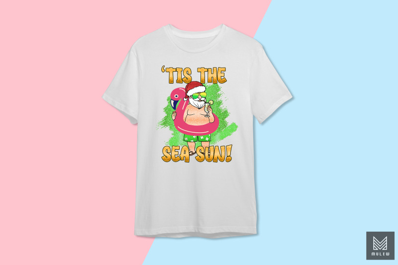 tis-the-sea-sun-santa-flamingo-float