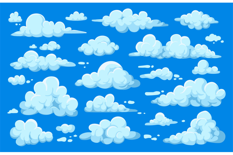 cartoon-clouds-game-ui-asset-with-heaven-sky-scene-summer-cloudy-bac