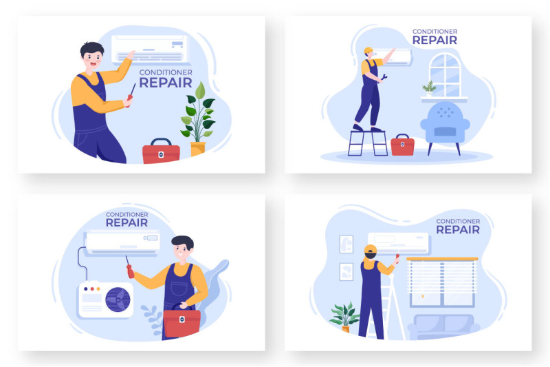 13-air-conditioner-repair-or-installation-illustration