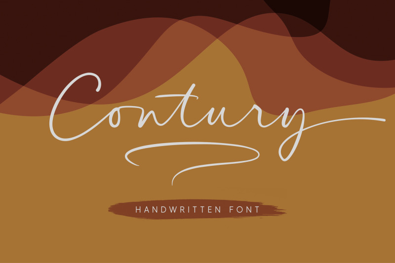 contury-handwritten-font