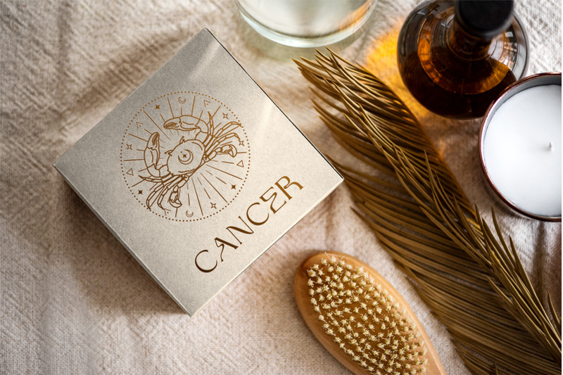 cancer-zodiac-sign-logo-branding-design-kit-magic-esoteric-art