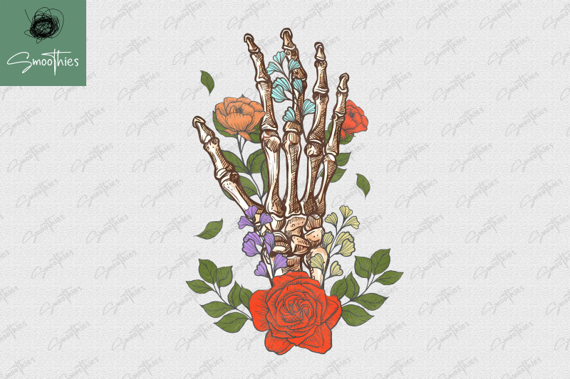 anatomy-hand-with-flower-design