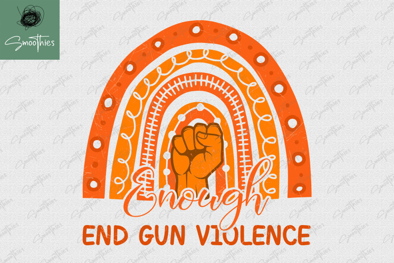 rainbow-enough-end-gun-violence-png