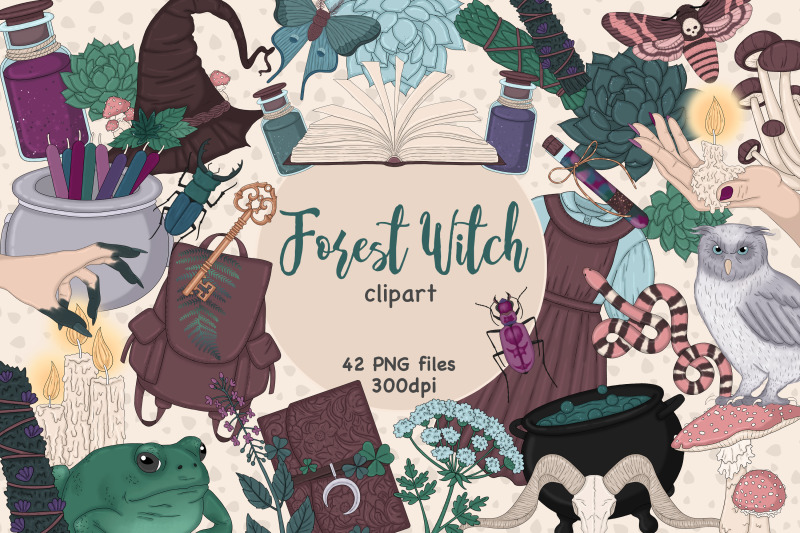 forest-witch-clipart-gothic-halloween-png