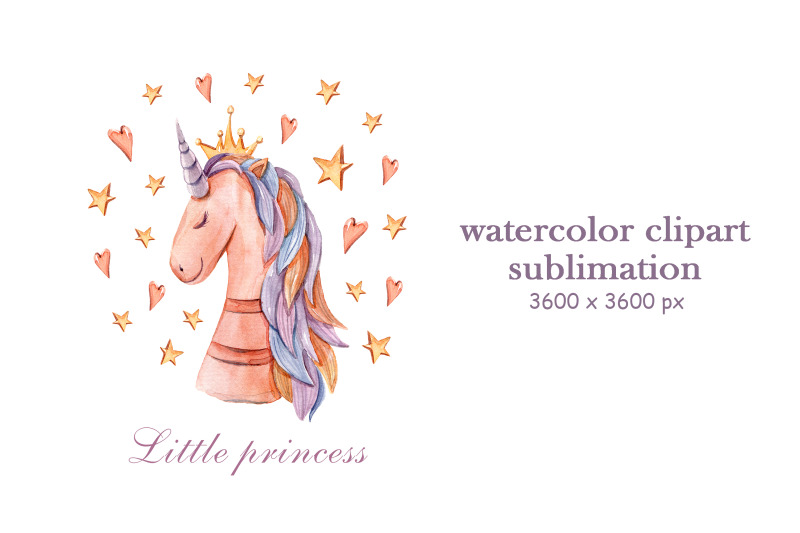watercolor-cute-unicorn-sublimation-clipart-1-png-file