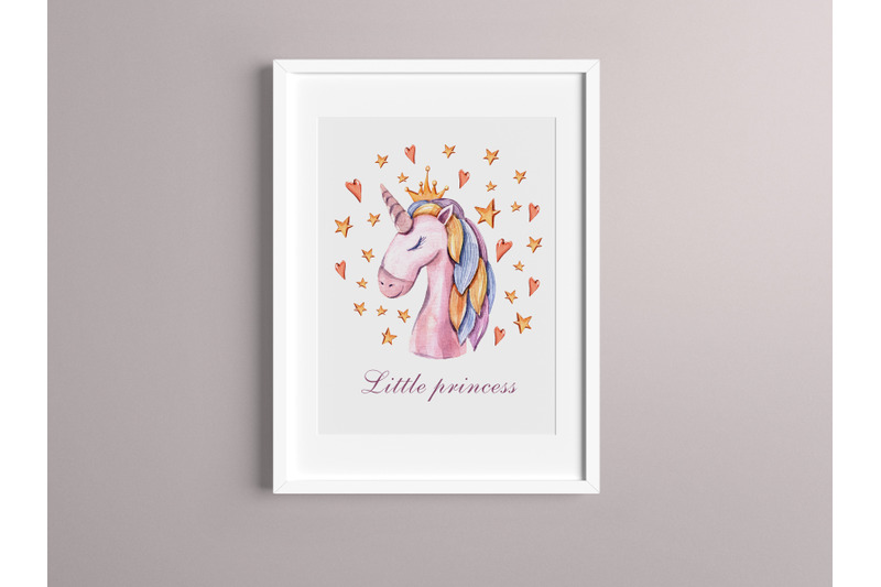 watercolor-cute-unicorn-sublimation-clipart-1-png-file