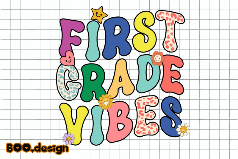 retro-first-grade-vibes-graphics